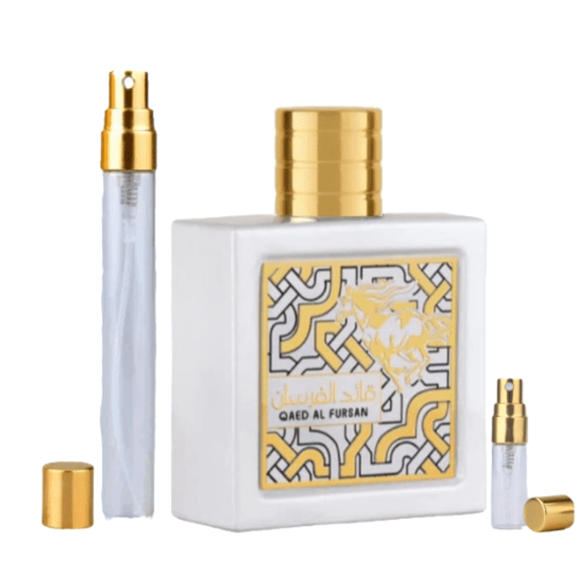 Decant Perfume Árabe Qaed Al Fursan Unlimited de Lattafa - Decant de 5ml e 10ml - Rihla Perfumaria 