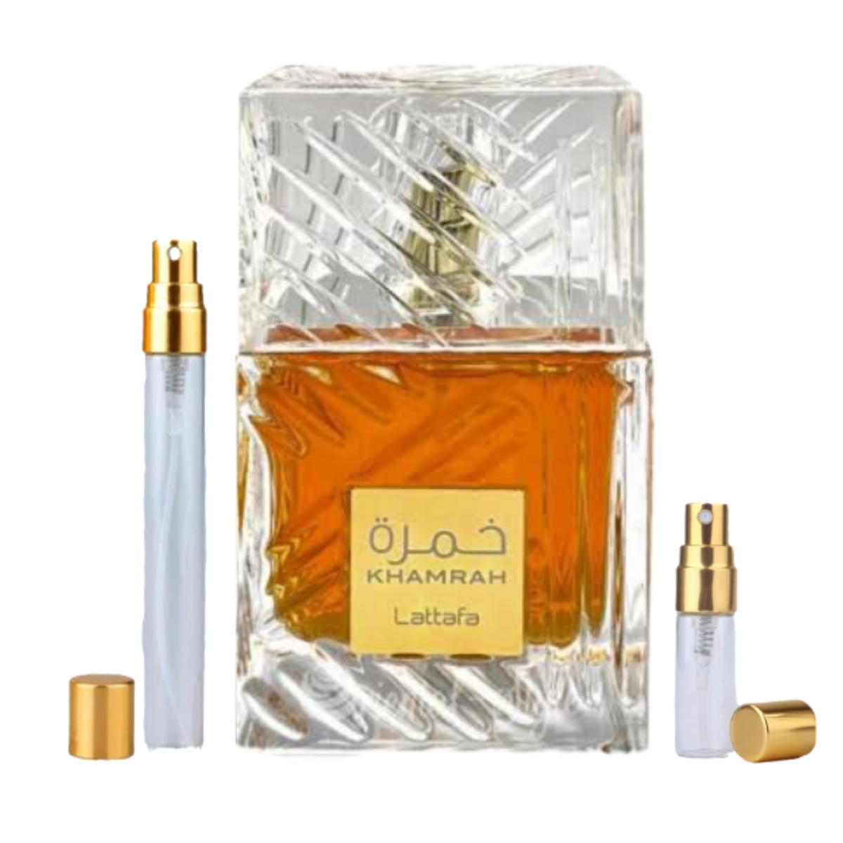 Decant Perfume Árabe Unissex Khamrah de Lattafa - Decant de 5ml e 10ml